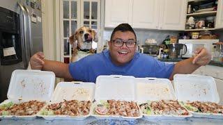 Massive Chicken Over Rice Challenge!