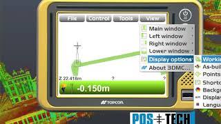 Import .DWG and .XML files directly to Topcon 3DMC