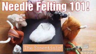 What Are The Bare Essentials You Need To Start Needle Felting | Let Me Talk You Through Them!