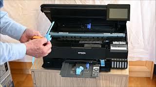 Epson ET-8550, or L8180 printer - Opening the box and initial setup