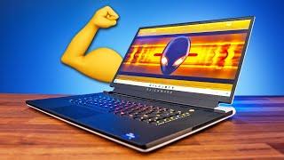 The Most Powerful Alienware Gaming Laptop! x17 R2 Review