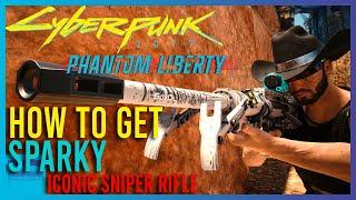 Cyberpunk 2077 Phantom Liberty - How To Get Sparky - Iconic Electric Sniper Rifle - Short Guides