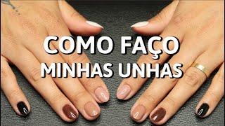 UNHA REDONDA E ESMALTAÇÃO QUE DURA MAIS TEMPO ️