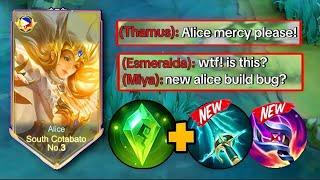 ABUSE THIS ITEMS BEFORE IT GETS NERF| SKY PIERCER & HOLY CRYSTAL| EXP LANE ALICE BUILD| MLBB