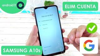 Eliminar Cuenta de Google Samsung Galaxy A10s | Android 11 | Sin PC