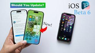 iOS 18 Beta 6 Released  - What’s New? New Features, Battery Life (HINDI)