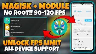 Magisk Modules Without root | High Fps For Gaming Modules  Patch  (+120FPS)