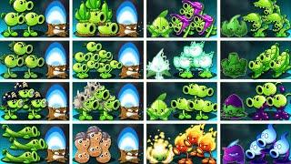 All PEA & Torchwood Vs PEA & MINT - Who WIll WIn? - PVz 2 Plant vs Platn