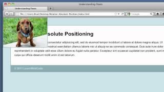 CSS Absolute and Relative Positioning Tutorial