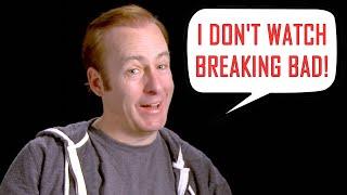 Bob Odenkirk Doesn't Watch Breaking Bad | #breakingbad Extras Season 5