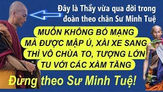 🟤Tin Mới! Muốn không bỏ mạng mà mập ú thì vô Chùa to, tượng lớn với xàm tăng ~ đừng theo Sư Minh Tuệ