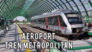 Bucuresti Nord - Aeroport Otopeni | Calatorie si prezentare Alstom Coradia Lint VT 12 al TFC