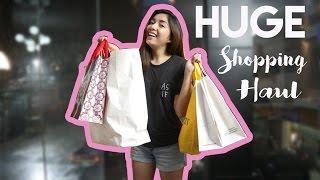 HUGE Shopping Haul | H&M, Forever 21, Uniqlo and more! | Nicole Tiro