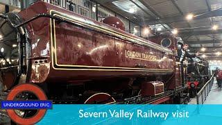 The beautiful Severn Valley Railway - S160 Omaha, Standard 4 75069 & 40106 / Vlog