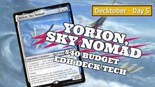 Yorion, Sky Nomad $40 BUDGET Deck Tech! | DECKTOBER | MTG EDH | Magic The Gathering