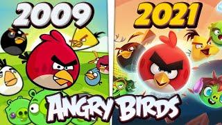 Evolution of Angry Birds Games (2009 to 2021)