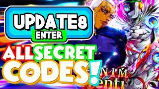 ALL NEW *SECRET* UPDATE 8 CODES In ANIME ADVENTURES CODES | ROBLOX ! Anime Adventures Codes !