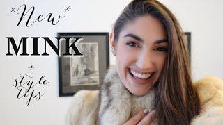 NEW MINK FUR COAT & MORE FULL-LENGTH COAT STYLING TIPS | Making Vintage Modern | Erin Cara