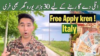 Free Living in Italy | 30 Hazar Euro  B Milen Gy !