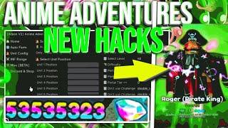 [️SUMMER] ROBLOX Anime Adventures Hack Script: HUB | Auto Farm, Dupe Unique Units (PASTEBIN)