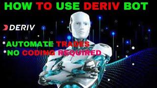 HOW TO USE DERIV BOT || BINARY BOTS TRADING|| LIVE TRADING || HOW TO LOAD #deriv #derivbot