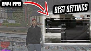 BEST SETTINGS FOR FIVEM LOW END PCS (SECRET SETTINGS FOR FPS)