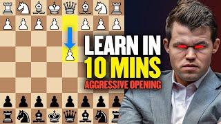 Carlsen Teaches How to Play the Highest Win Rate Opening Against 1.d4
