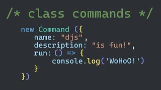 Class  Commands, a better and structured way to create commands | DiscordJS V13 Tutorials