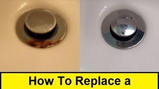 How To Replace a Rusty Sink Drain (HowToLou.com)