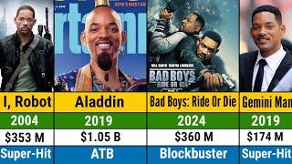 Will Smith all hits and flops movies list | Will Smith all movies list | Black Man 3 | Aladdin