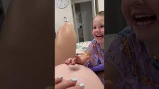 Kids Pull Mom's Belly Button for Hilarious Results