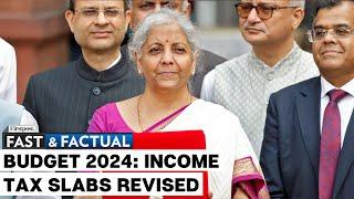 Fast and Factual LIVE: Top Highlights From India's Budget 2024; Changes in Income Tax and More