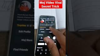 Moj App Video Viral Kaise Kare Moj Video Viral Trick #shorts #trending #viral #monetization