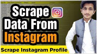 How to Scrape Data from Instagram | Instagram Data Extractor Pro | Scrape Instagram Profiles Data