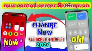 How to Change Android Control Panel to iOS Control Center (Easy Tutorial)