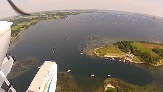 Flugschüler lernen auf Flensburger Förde das Fliegen