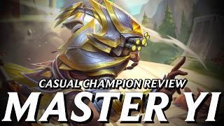 Master Yi was reworked too early to ever look cool in League || Casual Champion Review