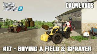 Selling Stocks, Spraying Fertilizer - #17 Calm Lands - Farming Simulator 22