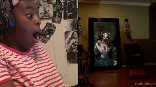 Paranormal Activity Digital Portrait Prank Reaction