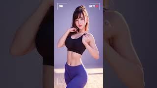 (4K)YOGA GIRLS(SHORTS)[AI LOOKBOOK]