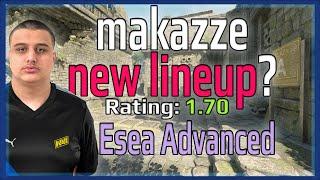 POV NAVI makazze vs DASH | RANK 1 ESEA ADVANCED | ancient | 17/6 1.7 HLTV