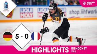 Deutschland - Frankreich | Highlights IIHF Eishockey-WM 2023