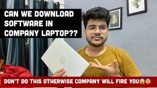 Can We Use Company Laptop for Personal Uses???