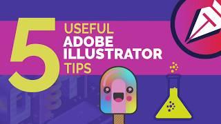 SUPER HELPFUL Illustrator Tips - 5 Useful Tools to Speed Up Your Workflow!