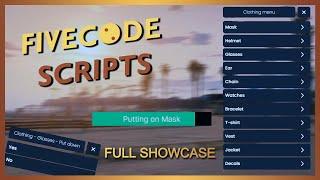 FiveM Script | Clothing As An Item - Full Showcase [ESX/QB] | FIVECODE SCRIPTS