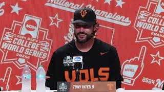 2024 Men's College World Series Championship Game 3 Tennessee Postgame Press Conference