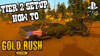 How To Set Up Tier 2 Operation | PS4 | Gold Rush The Game