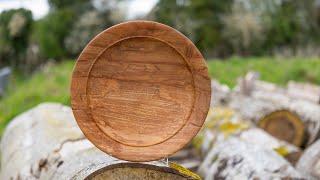 Glenn Lucas Turns a large Wide Rim Platter