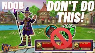 Wizard101| Top 10 Biggest Mistakes New Wizards Make