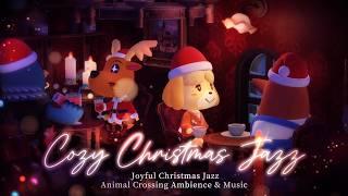 【あつ森BGM】３つのカフェで過ごすクリスマスジャズの夜心弾むクリスマスジャズ音楽＋暖炉の焚火の音＆カフェアンビエント３時間勉強用/作業用/リラックス